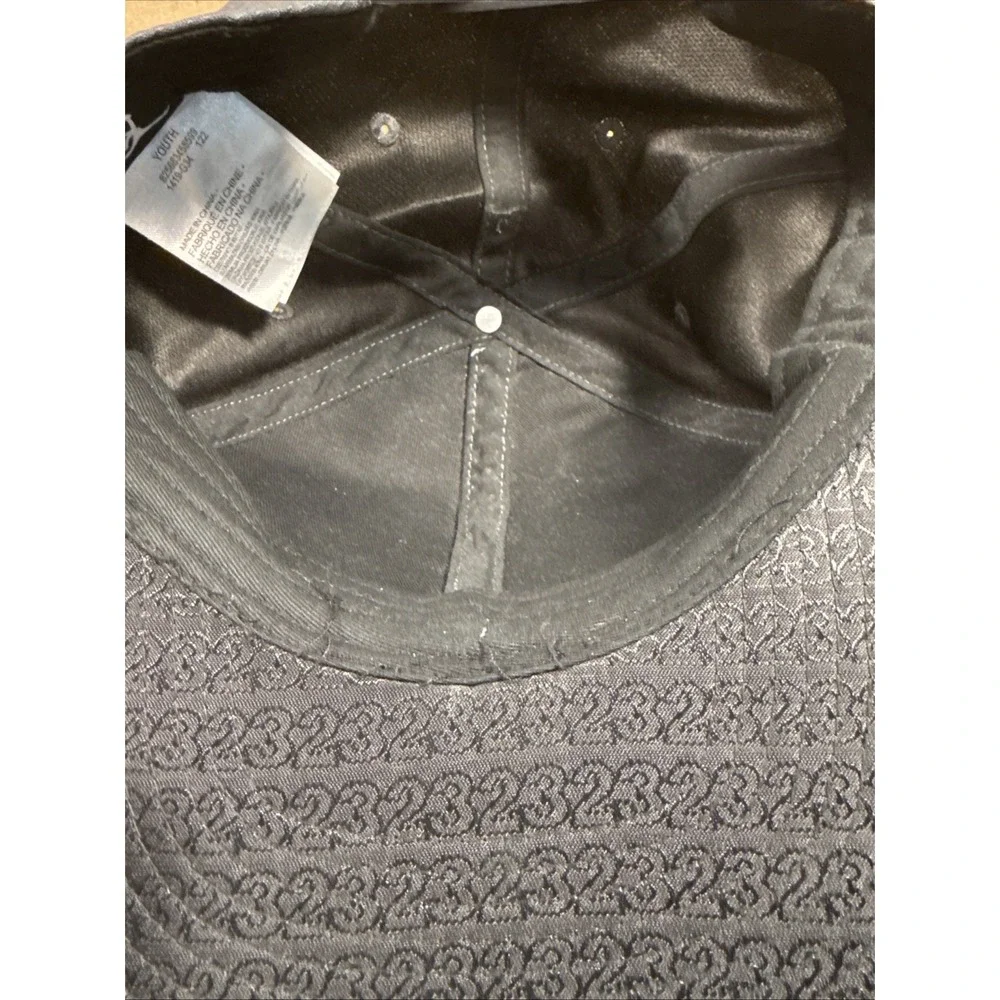 Youth Nike Air Jordan Jumpman Snapback Cap Allover Print Black